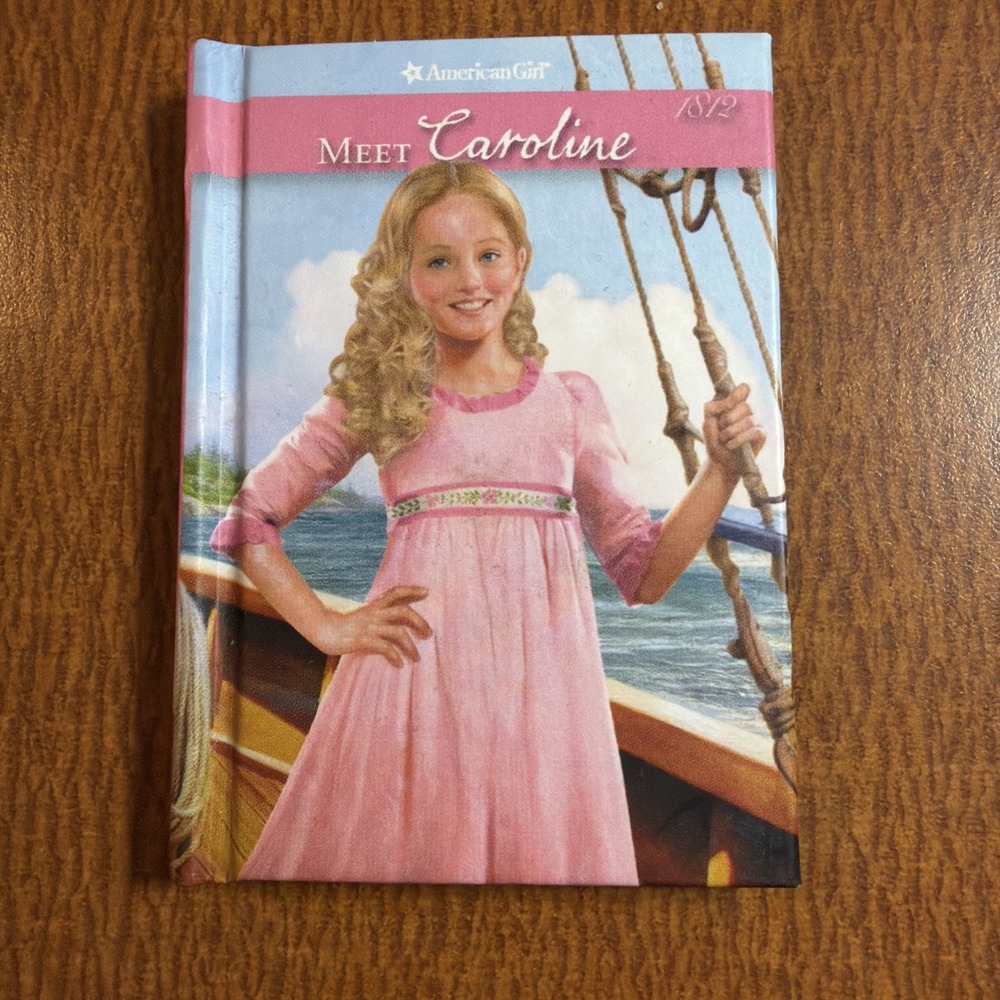 American Girl "Meet Caroline" 31 Page Mini Book  3"x2"